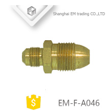 EM-F-A046 Conector rápido de rosca Conector de latón de tubería de cobre